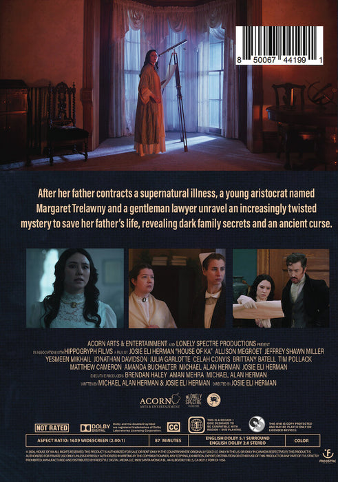 House of Ka (MOD) (DVD Movie) - back cover art