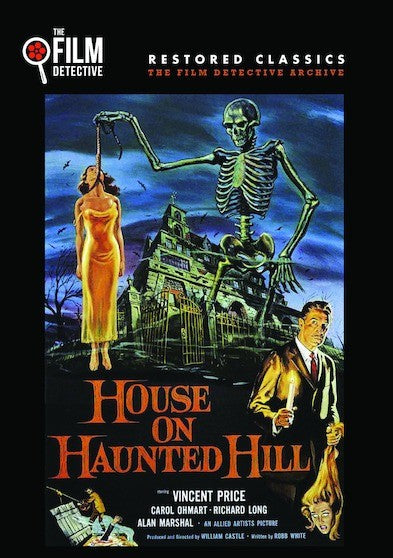 House on Haunted Hill (The Film Detective Restored Version) (MOD) (DVD Movie) - movie cover art