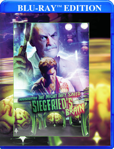 Housesitter - The Night They Saved Siegfried's Brain (MOD) (BluRay Movie) - movie cover art