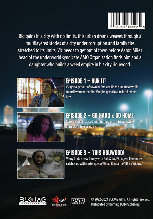Houwood (MOD) (DVD Movie) - back cover art