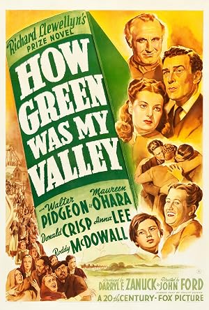 How Green Was My Valley DVD - movie cover art