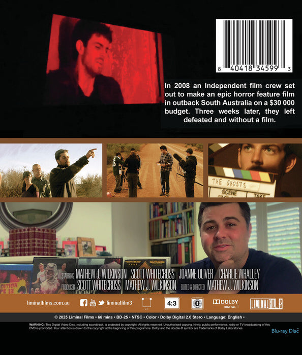 How Not to Make a Horror Film (MOD) (BluRay Movie) - back cover art