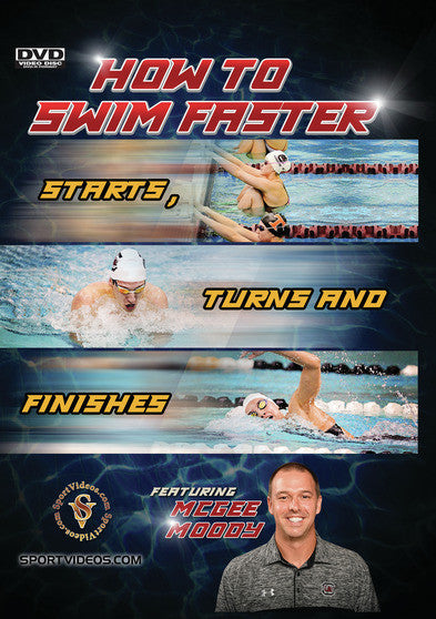 How to Swim Faster - Starts, Turns and Finishes (MOD) (DVD Movie) - movie cover art