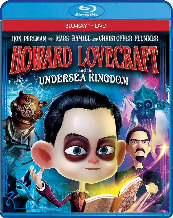 Howard Lovecraft and the Undersea Kingdom Blu-ray - movie cover art