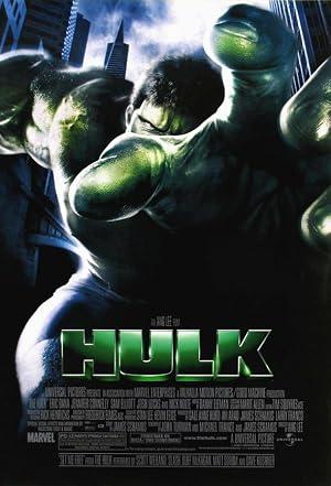Hulk DVD - movie cover art