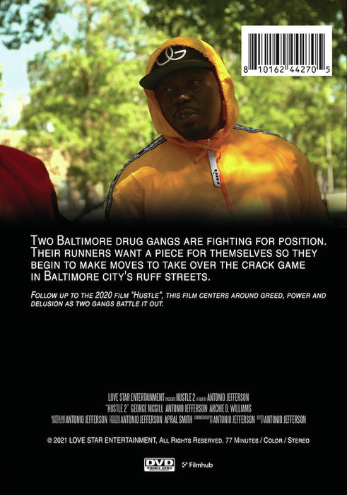 Hustle 2 (MOD) (DVD Movie) - back cover art