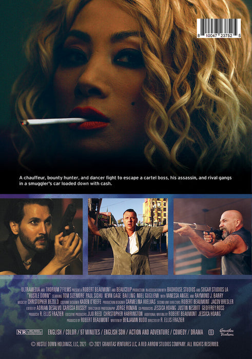 Hustle Down (MOD) (DVD Movie) - back cover art