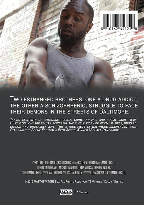 Hustle on Lombard (MOD) (DVD Movie) - back cover art