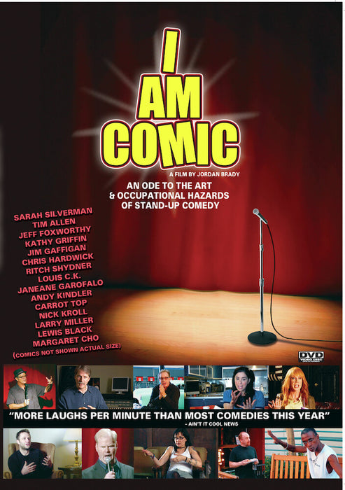 I Am Comic (MOD) (DVD Movie) - movie cover art