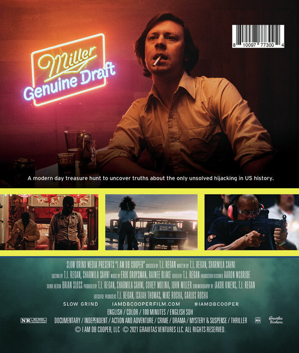 I Am DB Cooper (MOD) (BluRay Movie) - back cover art