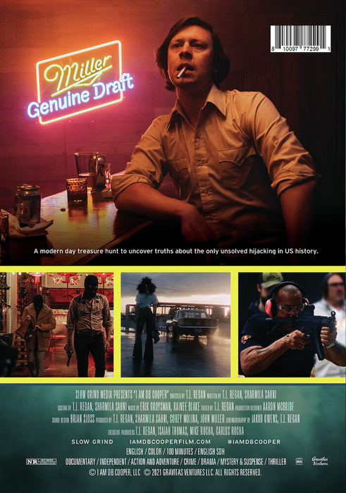 I Am DB Cooper (MOD) (DVD Movie) - back cover art