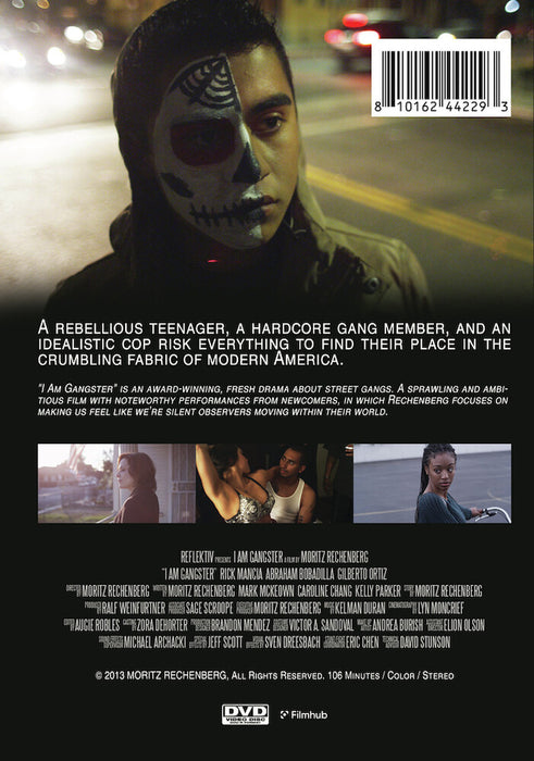 I Am Gangster (MOD) (DVD Movie) - back cover art