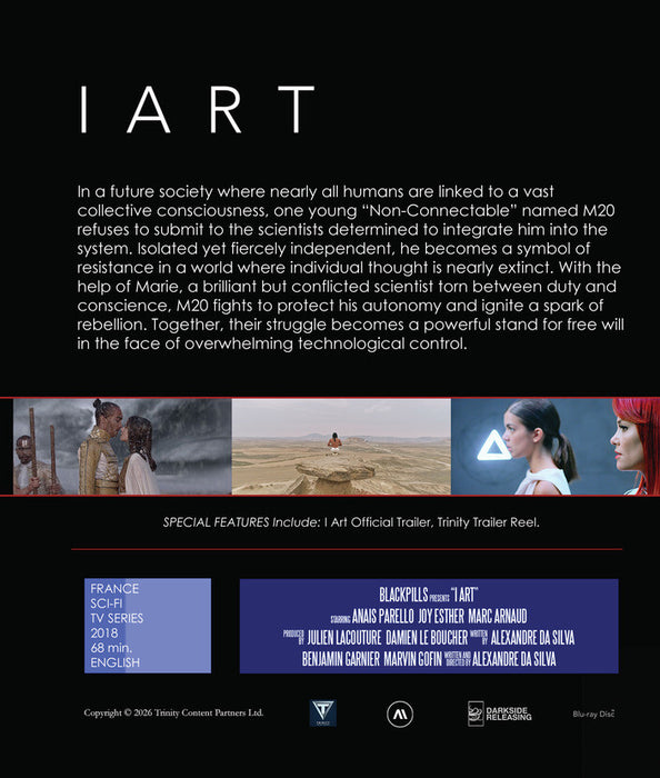 I Art (MOD) (BluRay Movie) - back cover art