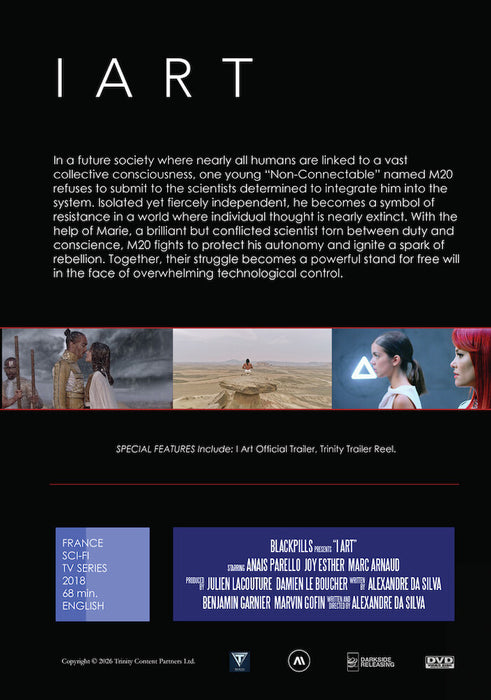 I Art (MOD) (DVD Movie) - back cover art