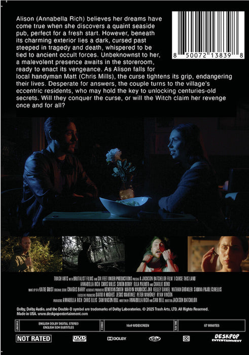 I Curse This Land (MOD) (DVD Movie) - back cover art