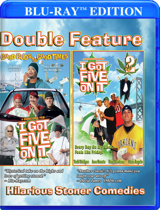 I Got Five On It 1 & 2 Double Feature (MOD) (BluRay Movie) - movie cover art