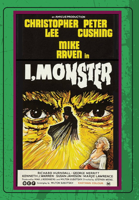 I, MONSTER Anamorphic Widescreen Edition (MOD) (DVD Movie) - movie cover art