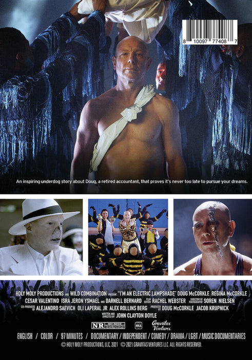 I'm An Electric Lampshade (MOD) (DVD Movie) - back cover art