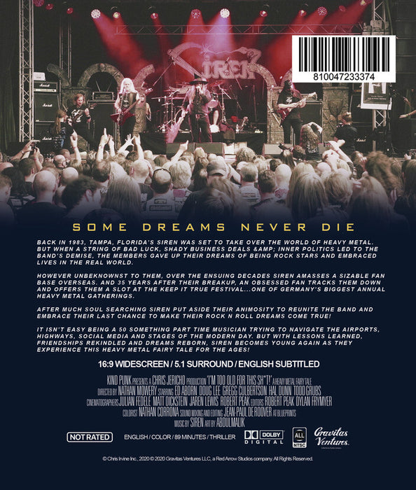 I'm Too Old For This Sh*t (MOD) (BluRay Movie) - back cover art