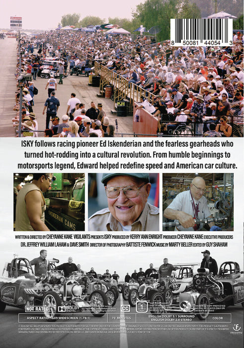 ISKY (MOD) (DVD Movie) - back cover art