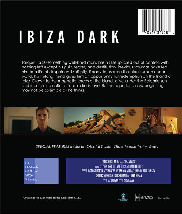 Ibiza Dark (MOD) (BluRay Movie) - back cover art