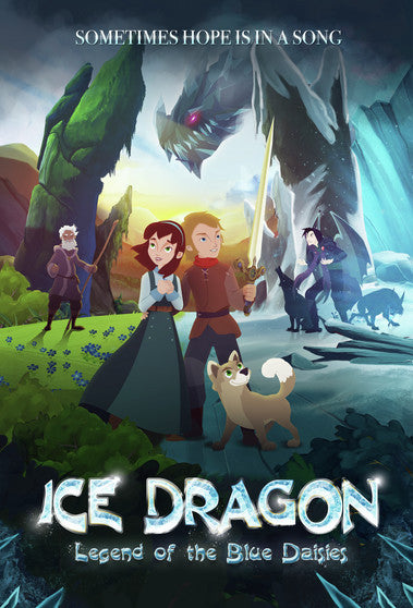 Ice Dragon: Legend of the Blue Daisies (MOD) (BluRay Movie) - movie cover art