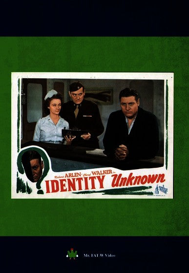 Identity Unknown (MOD) (DVD Movie) - movie cover art