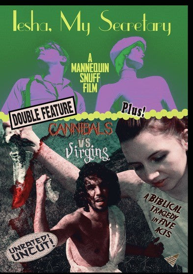 Iesha, My Secretary / Cannibals Vs. Virgins (MOD) (DVD Movie) - movie cover art