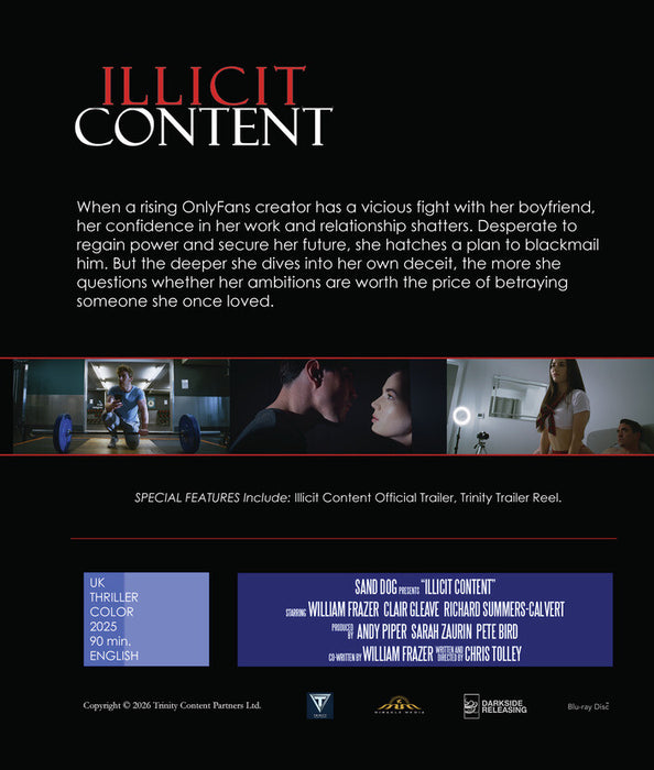 Illicit Content (MOD) (BluRay Movie) - back cover art