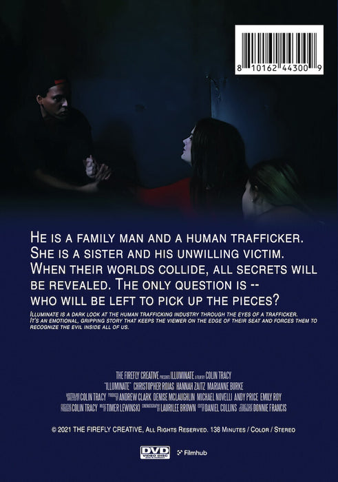 Illuminate (MOD) (DVD Movie) - back cover art