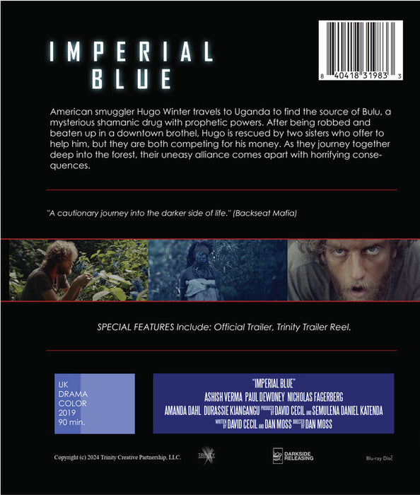 Imperial Blue (MOD) (BluRay Movie) - back cover art