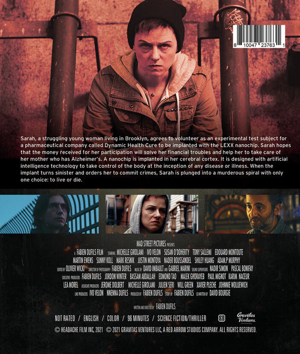Implanted (MOD) (BluRay Movie) - back cover art