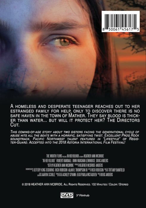 In Her Blood (MOD) (DVD Movie) - back cover art
