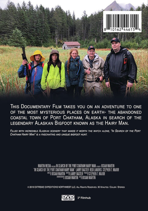 In Search of the Port Chatham Hairy Man (MOD) (DVD Movie) - back cover art