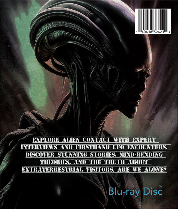 In Their Words: Stories of Alien Contact (MOD) (BluRay Movie) - back cover art