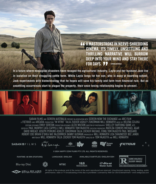 In Vitro (MOD) (BluRay Movie) - back cover art