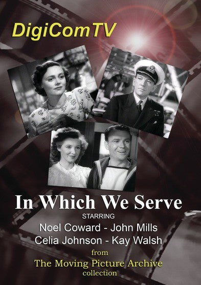In Which We Serve (MOD) (DVD Movie) - movie cover art