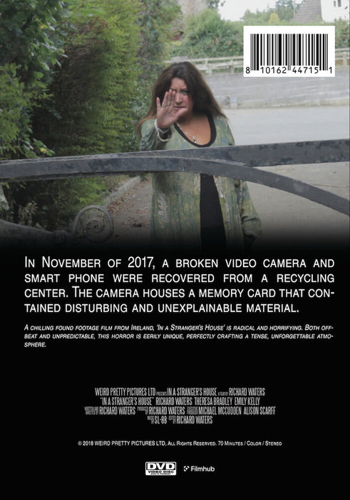 In a Stranger's House (MOD) (DVD Movie) - back cover art