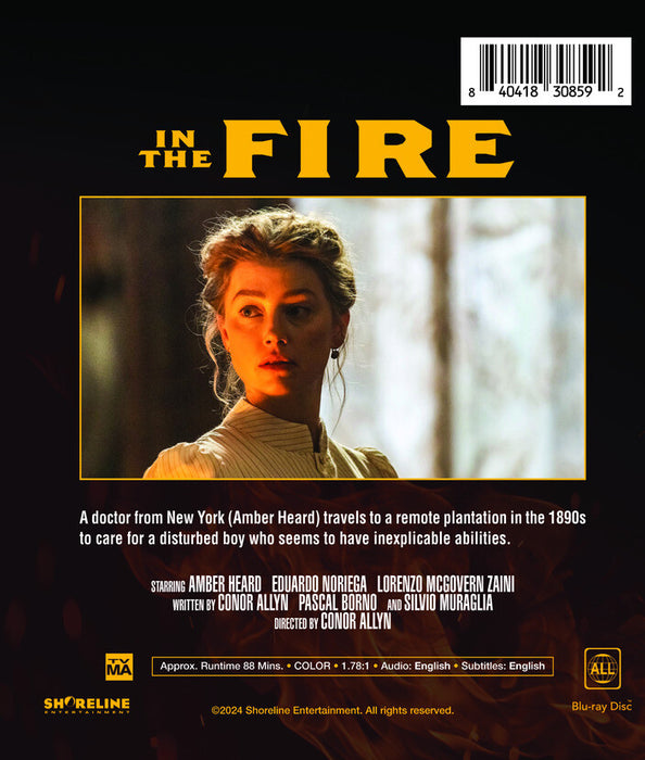 In the Fire (MOD) (BluRay Movie) - back cover art