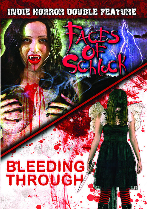 Indie Horror Double Feature: Faces of Schlock (2009)/ Bleeding Through (MOD) (DVD MOVIE)