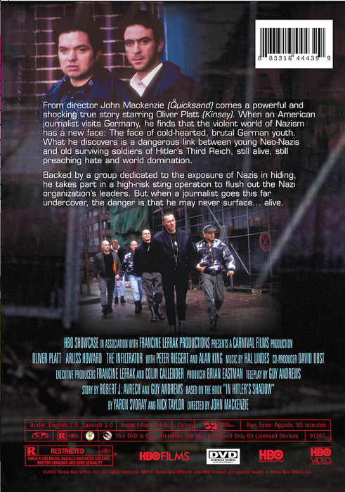 Infiltrator, The (MOD) (DVD Movie) - back cover art