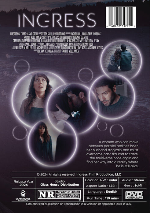 Ingress (MOD) (DVD Movie) - back cover art