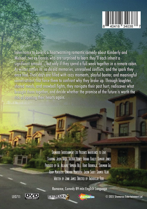 Inheritance to Love (MOD) (DVD Movie) - back cover art