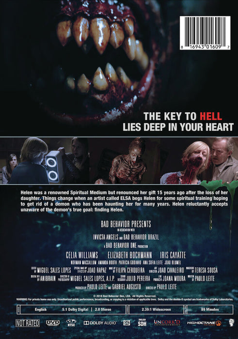Inner Ghosts (MOD) (DVD Movie) - back cover art
