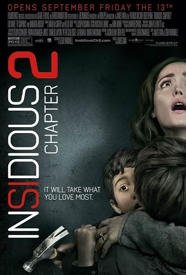 Insidious Chapter 2 DVD - movie cover art
