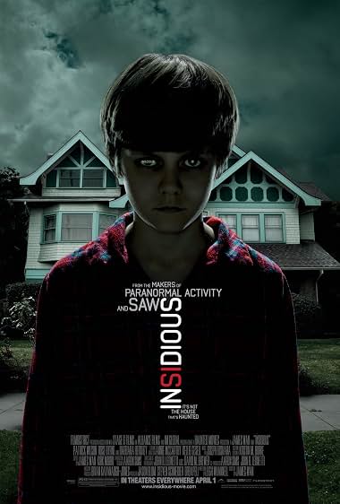 Insidious DVD - movie cover art