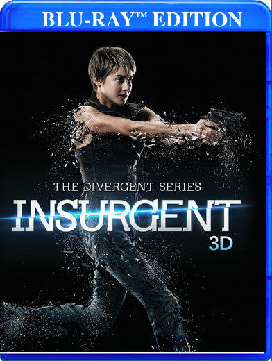 Insurgent (3D) (MOD) (BluRay Movie) - movie cover art