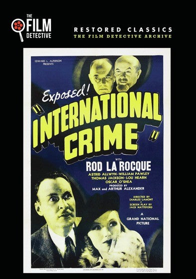 International Crime (The Film Detective Restored Version) (MOD) (DVD Movie) - movie cover art