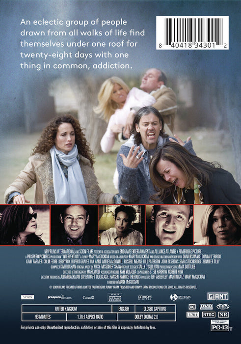 Intervention (MOD) (DVD Movie) - back cover art