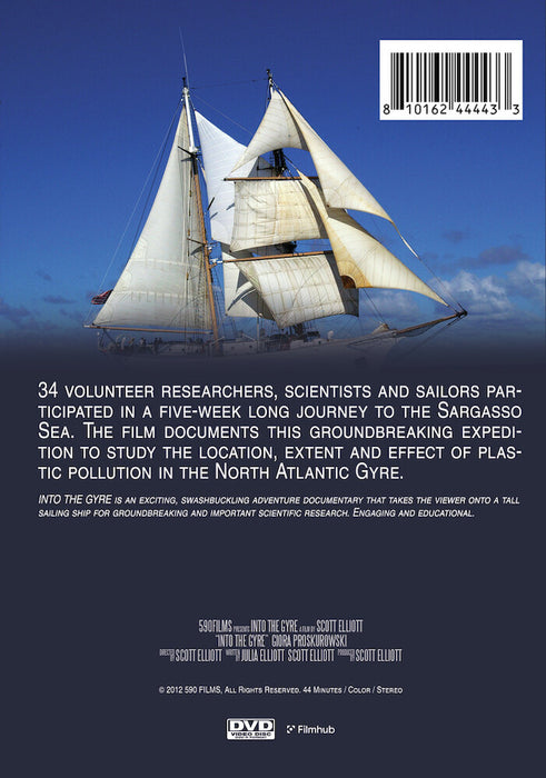 Into The Gyre (MOD) (DVD Movie) - back cover art